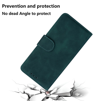 For Google Pixel 9 Pro Skin Feel Pure Color Flip Leather Phone Case(Green) - Google Cases by PMC Jewellery | Online Shopping South Africa | PMC Jewellery | Buy Now Pay Later Mobicred