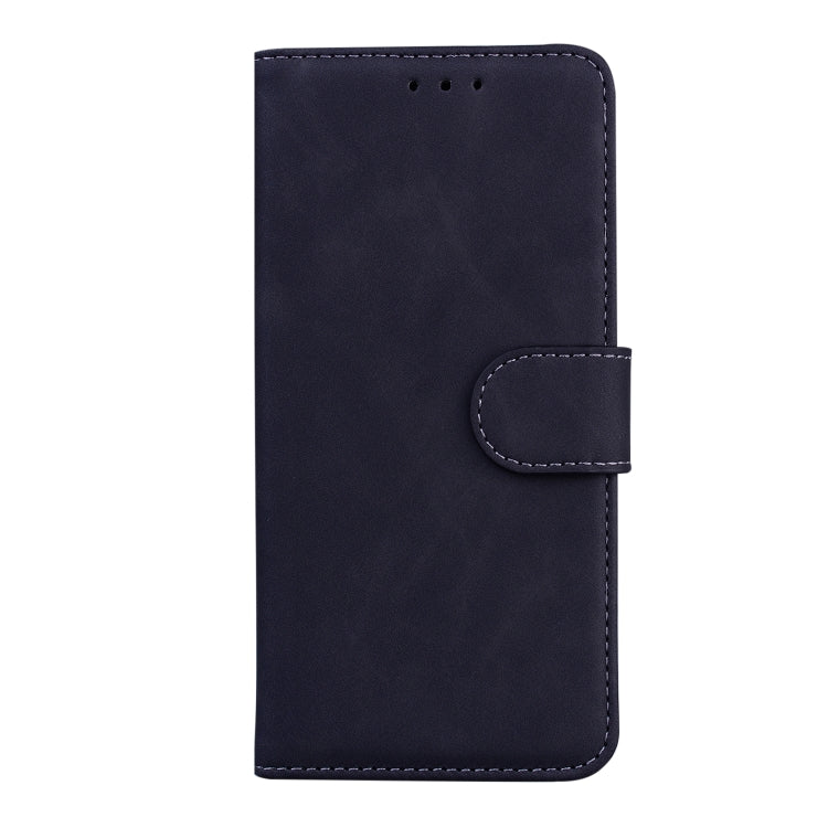 For Google Pixel 9 Skin Feel Pure Color Flip Leather Phone Case(Black) - Google Cases by PMC TechLife | Online Shopping South Africa | PMC TechLife | Buy Now Pay Later Mobicred