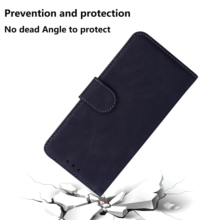 For Google Pixel 9 Skin Feel Pure Color Flip Leather Phone Case(Black) - Google Cases by PMC TechLife | Online Shopping South Africa | PMC TechLife | Buy Now Pay Later Mobicred