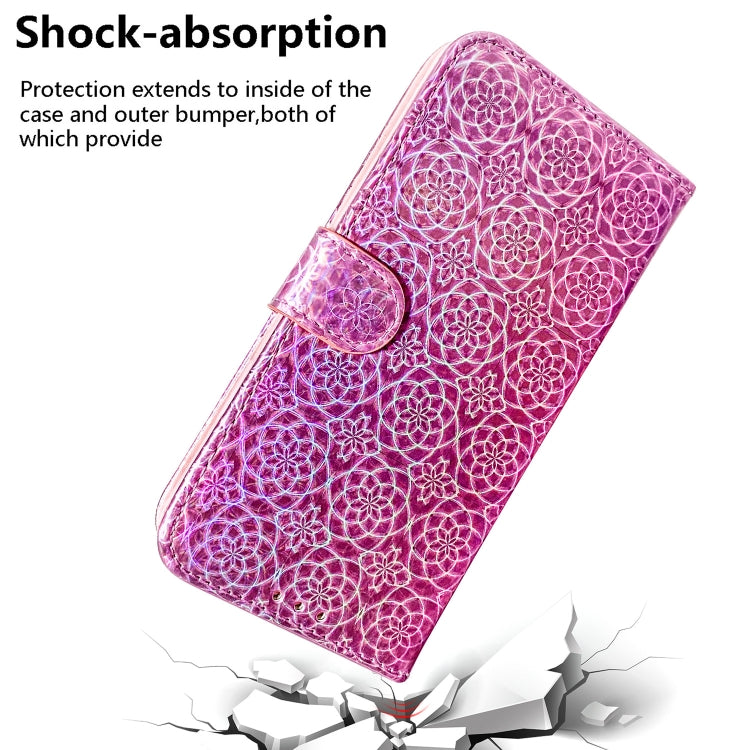 For Google Pixel 9 Pro Colorful Magnetic Buckle Leather Phone Case(Pink) - Google Cases by PMC TechLife | Online Shopping South Africa | PMC TechLife | Buy Now Pay Later Mobicred