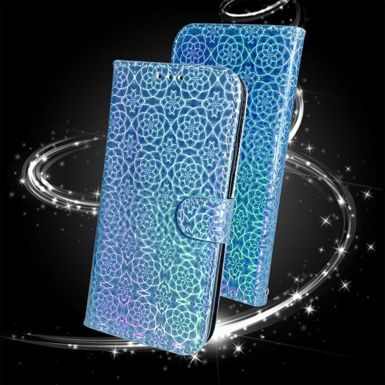 For Google Pixel 9 Colorful Magnetic Buckle Leather Phone Case(Blue) - Google Cases by PMC TechLife | Online Shopping South Africa | PMC TechLife | Buy Now Pay Later Mobicred
