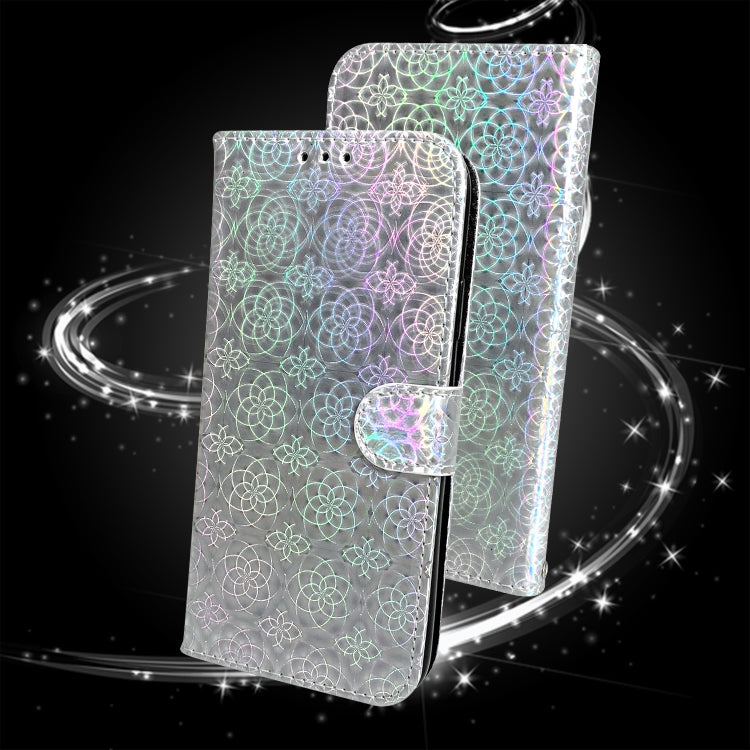 For Google Pixel 9 Colorful Magnetic Buckle Leather Phone Case(Silver) - Google Cases by PMC TechLife | Online Shopping South Africa | PMC TechLife | Buy Now Pay Later Mobicred