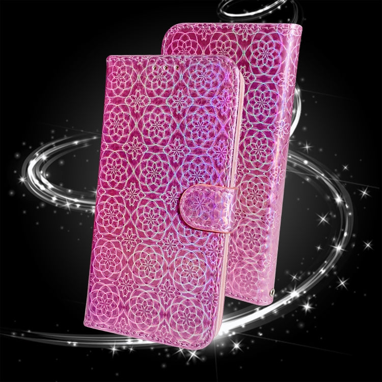 For Google Pixel 9 Colorful Magnetic Buckle Leather Phone Case(Pink) - Google Cases by PMC TechLife | Online Shopping South Africa | PMC TechLife | Buy Now Pay Later Mobicred