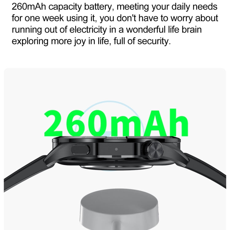 LEMFO HK4 1.43 inch AMOLED Round Screen Smart Watch Supports Bluetooth Calls(Green) - Smart Watches by LEMFO | Online Shopping South Africa | PMC TechLife | Buy Now Pay Later Mobicred