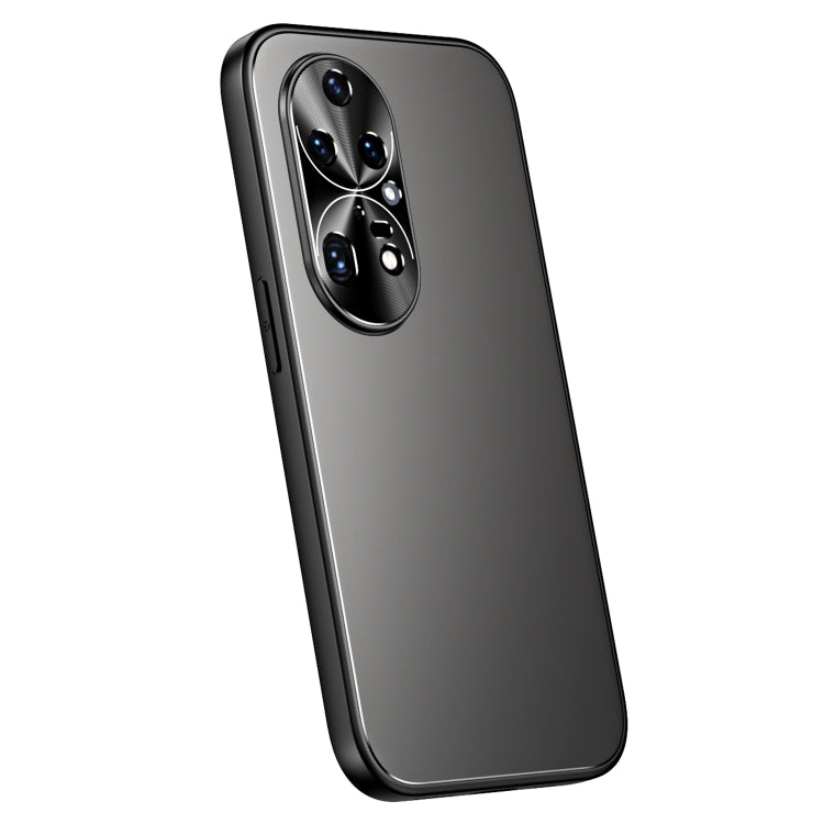 For Huawei P50 Pro R-JUST RJ-61 Electroplating Frosted TPU + PC Phone Case(Grey) - free shipping - PMC TechLife - Order now!