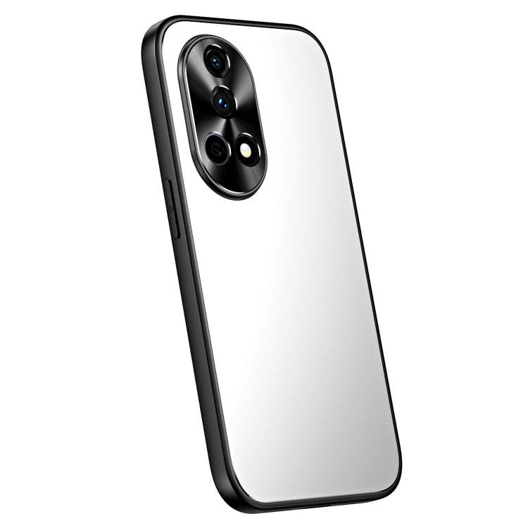 For Huawei nova 12 Pro R-JUST RJ-61 Electroplating Frosted TPU + PC Phone Case(Silver) - Huawei Cases by R-JUST | Online Shopping South Africa | PMC TechLife | Buy Now Pay Later Mobicred