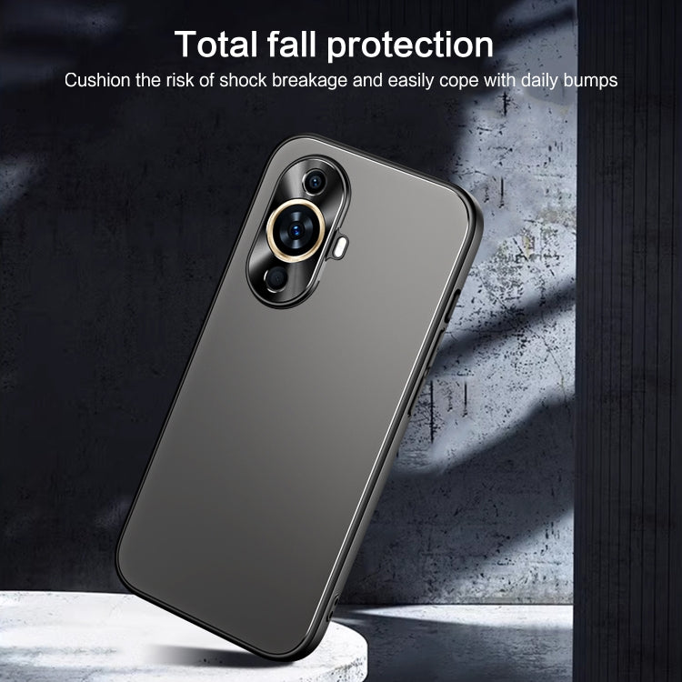 For Huawei nova 11 Pro R-JUST RJ-61 Electroplating Frosted TPU + PC Phone Case(Silver) - Huawei Cases by R-JUST | Online Shopping South Africa | PMC TechLife | Buy Now Pay Later Mobicred