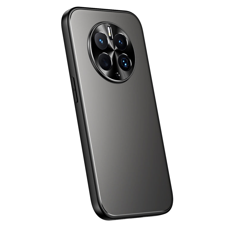 For Huawei Mate 50 Pro R-JUST RJ-61 Electroplating Frosted TPU + PC Phone Case(Grey) - Huawei Cases by R-JUST | Online Shopping South Africa | PMC TechLife