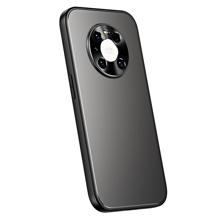 For Huawei Mate 40 Pro R-JUST RJ-61 Electroplating Frosted TPU + PC Phone Case(Grey) - Huawei Cases by R-JUST | Online Shopping South Africa | PMC TechLife | Buy Now Pay Later Mobicred