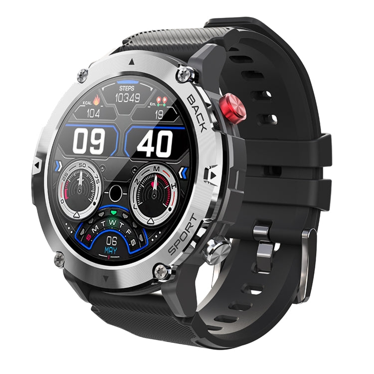 LEMFO LF26MAX 1.32 inch HD Round Screen Smart Watch Supports Bluetooth Calls(Silver) - free shipping - PMC TechLife - Order now!