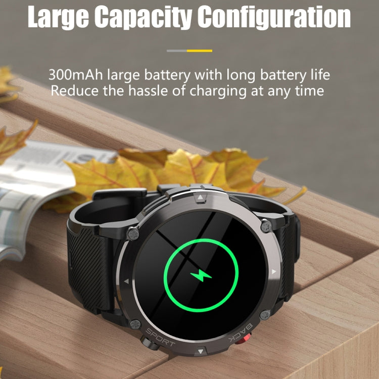 LEMFO LF26MAX 1.32 inch HD Round Screen Smart Watch Supports Bluetooth Calls(Silver) - Smart Watches by LEMFO | Online Shopping South Africa | PMC Jewellery