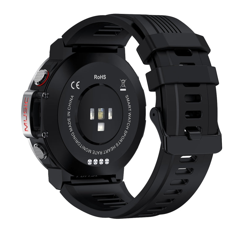 LEMFO LF33 1.39 inch TFT Round Screen Smart Watch Supports Bluetooth Calls(Black) - free shipping - PMC TechLife - Order now!
