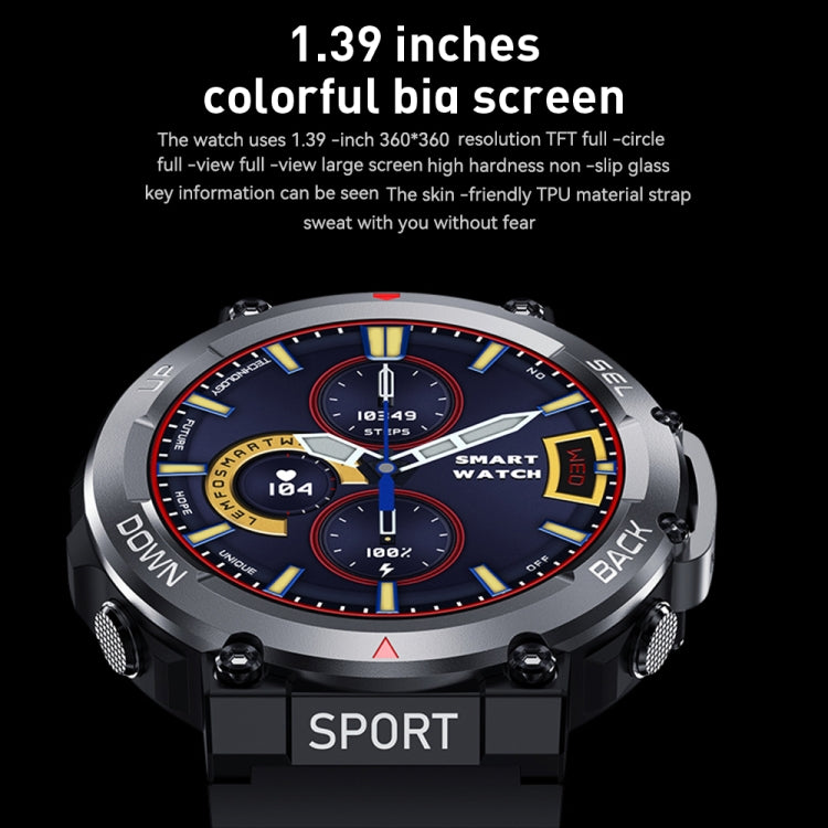 LEMFO LF33 1.39 inch TFT Round Screen Smart Watch Supports Bluetooth Calls(Gold) - free shipping - PMC TechLife - Order now!