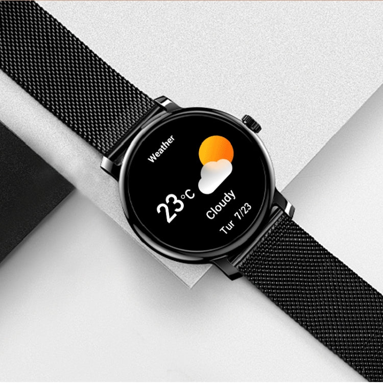 LEMFO LF35 1.43 inch AMOLED Round Screen Steel Strap Smart Watch Supports Blood Oxygen Detection(Gold) - Smart Watches by LEMFO | Online Shopping South Africa | PMC Jewellery