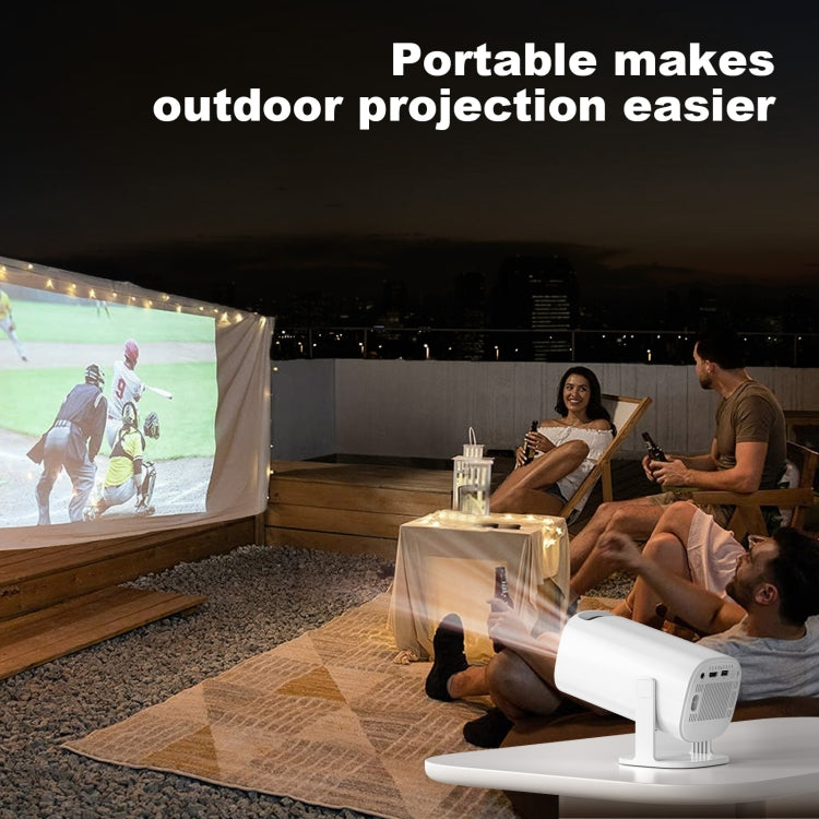 GXMO P30 Android 11 OS HD Portable WiFi Projector, Plug Type:EU Plug(White) - Mini Projector by GXMO | Online Shopping South Africa | PMC Jewellery | Buy Now Pay Later Mobicred