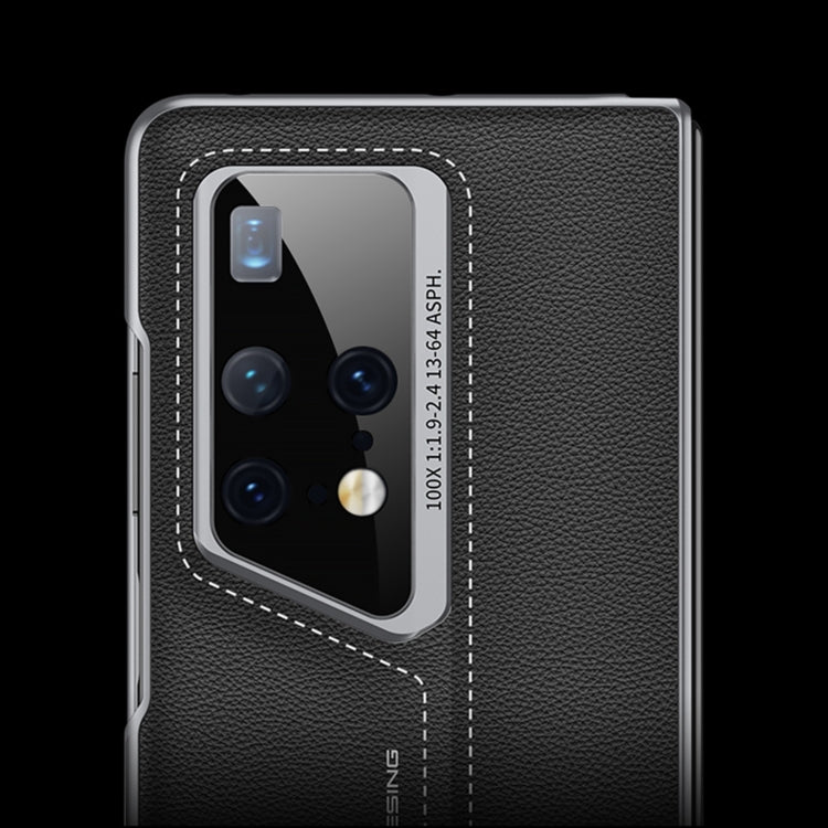 For Huawei MateX2 GKK Integrated Blade Ultra-thin Leather Full Coverage Phone Case(Grey) - free shipping - PMC Jewellery - Order now!
