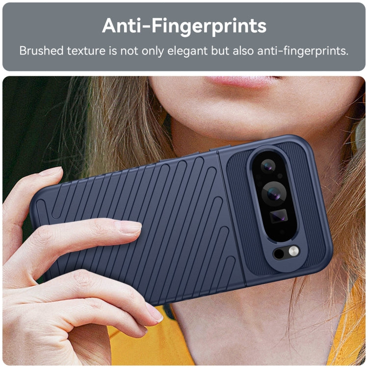 For Google Pixel 9 Pro XL Thunderbolt Shockproof TPU Phone Case(Blue) - free shipping - PMC TechLife - Order now!