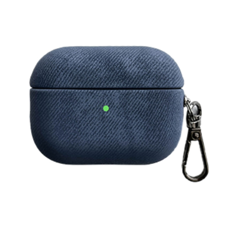 For AirPods Pro Suede Earphone Protective Case(Blue) - For AirPods Pro by PMC Jewellery | Online Shopping South Africa | PMC Jewellery | Buy Now Pay Later Mobicred