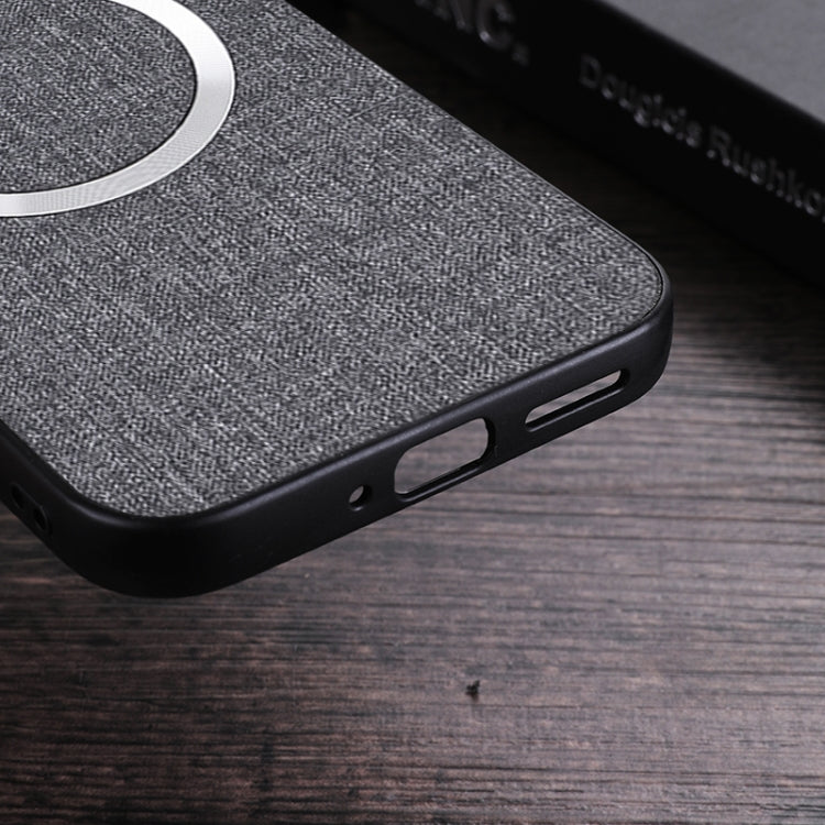 For Google Pixel 9 CD Magnetic Ring Cloth Texture PU Phone Case(Purple) - Google Cases by PMC TechLife | Online Shopping South Africa | PMC TechLife | Buy Now Pay Later Mobicred