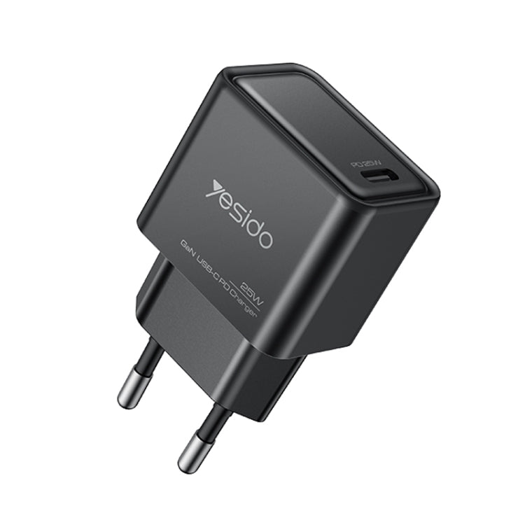 Yesido YC62 PD 25W USB-C/Type-C Interface GaN Fast Charging Charger(EU Plug) - free shipping - PMC TechLife - Order now!