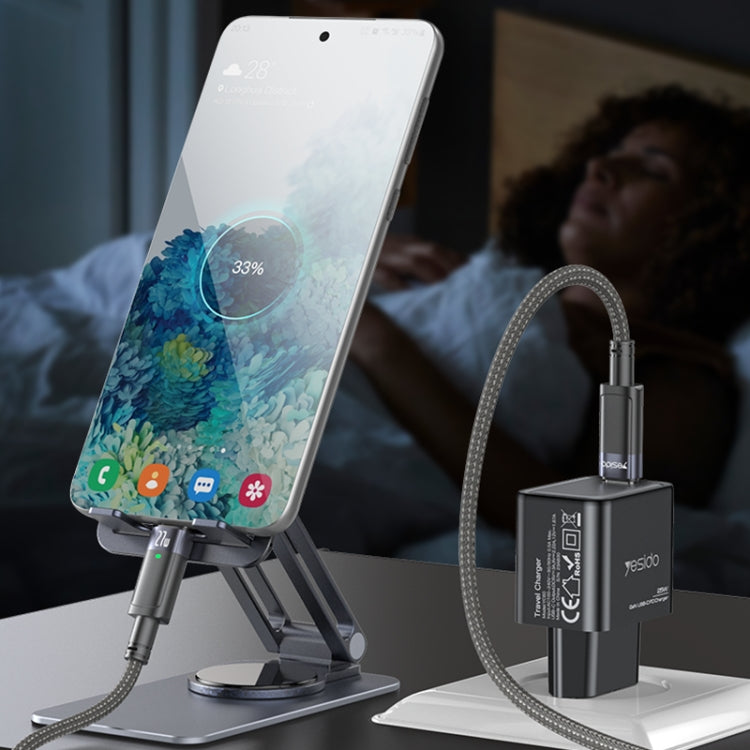 Yesido YC62 PD 25W USB-C/Type-C Interface GaN Fast Charging Charger(EU Plug) - free shipping - PMC TechLife - Order now!