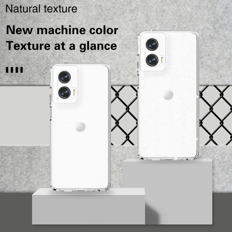 For Motorola Moto G Stylus 5G 2024 Terminator Style Shockproof Phone Case(Glitter White) - Motorola Cases by PMC Jewellery | Online Shopping South Africa | PMC Jewellery | Buy Now Pay Later Mobicred