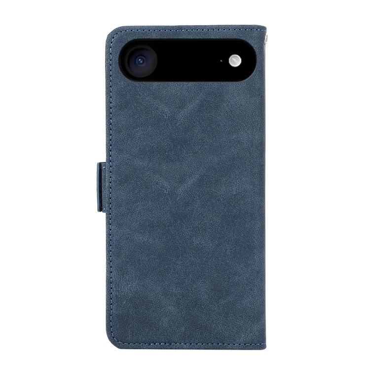 For iPhone 17 Air ABEEL Frosted Magnetic RFID Leather Phone Case(Blue) - free shipping - PMc TechLife - Order now!
