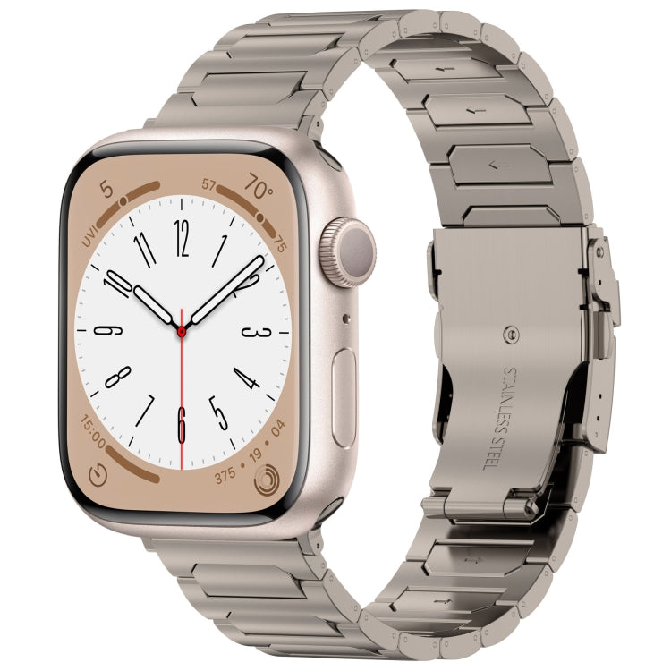 For Apple Watch Series 2 38mm I-Shaped Titanium Metal Watch Band(Titanium) - free shipping - PMC TechLife - Order now!