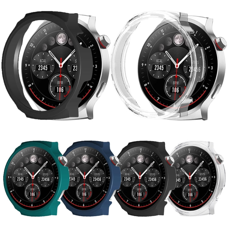 For Aigo Smart Watch V8 Half Coverage PC Watch Protective Case(Dark Green) - Watch Case by PMC TechLife | Online Shopping South Africa | PMC TechLife