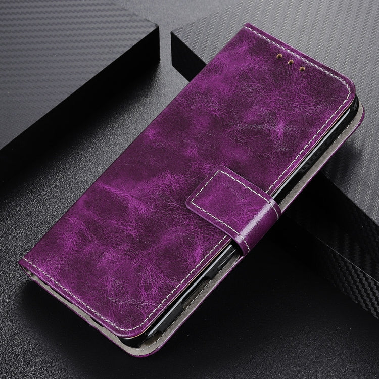 For Google Pixel 9 Pro Retro Crazy Horse Texture Flip Leather Phone Case(Purple) - Google Cases by PMC TechLife | Online Shopping South Africa | PMC TechLife | Buy Now Pay Later Mobicred