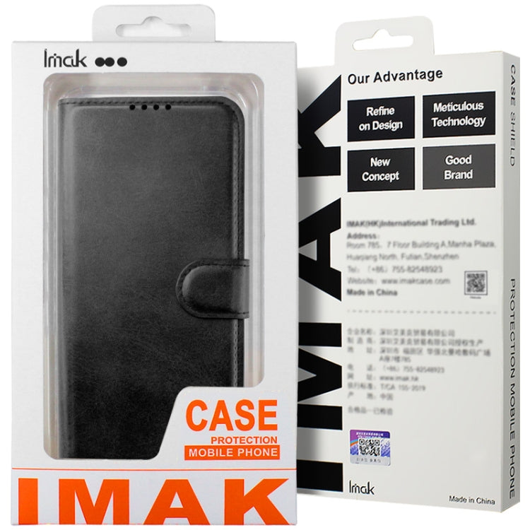 For Samsung Galaxy S24+ 5G IMAK Count Series Flip Leather Phone Case(Brown) - free shipping - PMC Jewellery - Order now!