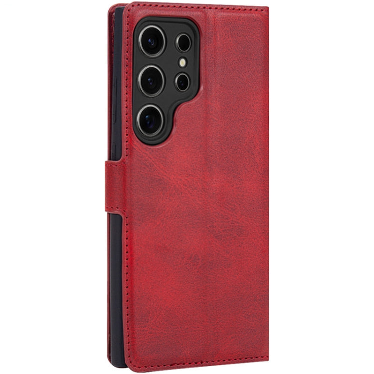 For Samsung Galaxy S24 Ultra 5G IMAK Count Series Flip Leather Phone Case(Red) - free shipping - PMC Jewellery - Order now!