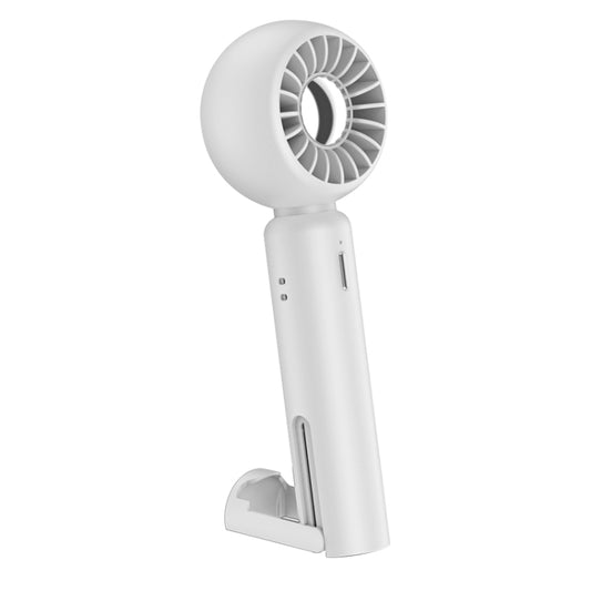 TGVIS Handheld & Invisible Stand Mini Electric Fan(White) - Electric Fans by TGVIS | Online Shopping South Africa | PMC Jewellery | Buy Now Pay Later Mobicred