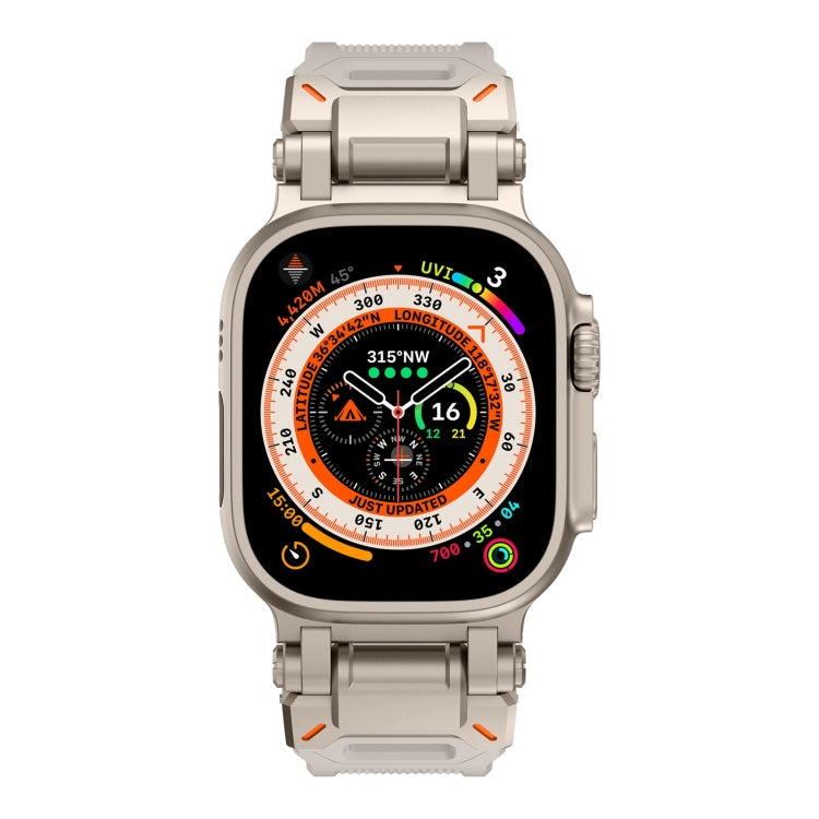 For Apple Watch Series 2 42mm Explorer TPU Watch Band(Titanium Starlight) - free shipping - PMC TechLife - Order now!