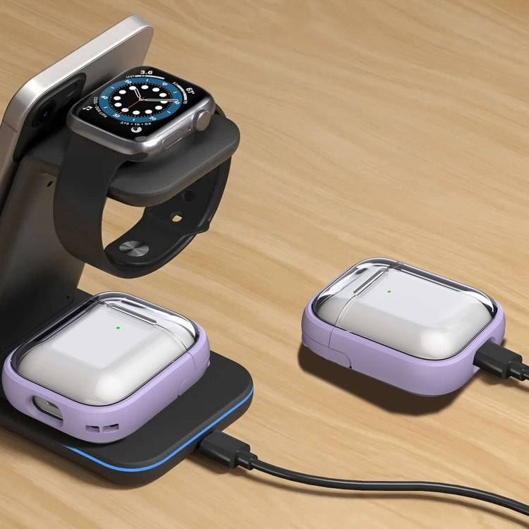 For AirPods Pro 1 TPU Hybrid PC Case with Holder(Black) - free shipping - PMC Jewellery - Order now!