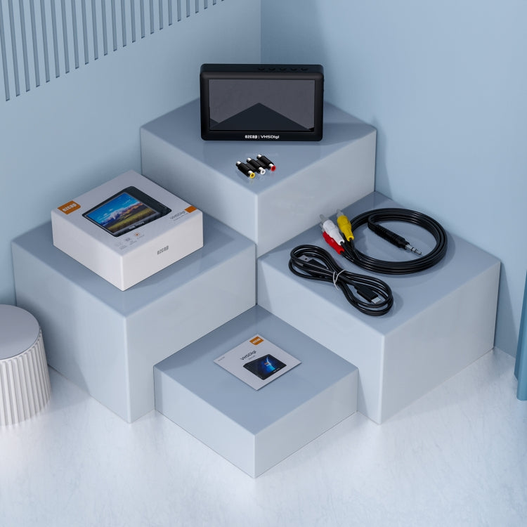 Ezcap 180 VHSDigi 4.3 inch Screen Video Capture Recording Box(Black) - Video Capture Solutions by Ezcap | Online Shopping South Africa | PMC TechLife