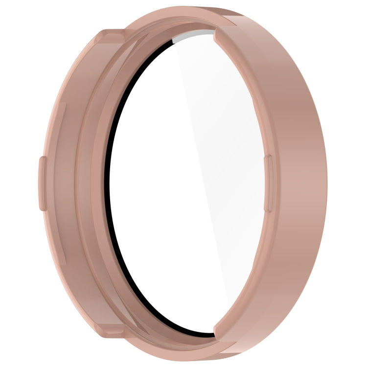 For Garmin Lily 2 PC + Tempered Film Integrated Watch Protective Case(Pink) - Watch Cases by PMC TechLife | Online Shopping South Africa | PMC TechLife