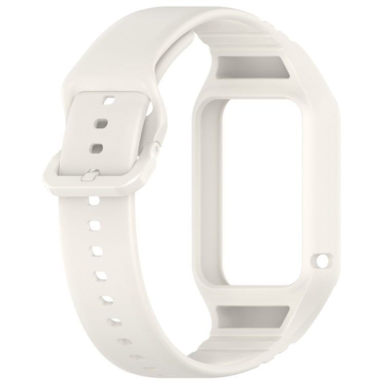 For Xiaomi Mi Band 8 Pro Solid Color Integrated TPU Watch Band(Starlight) - Watch Bands by PMC Jewellery | Online Shopping South Africa | PMC Jewellery