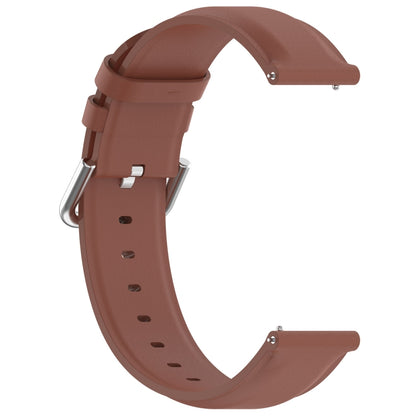 For CMF Watch Pro D395 22mm Round Tail Genuine Leather Watch Band(Brown) - Watch Bands by PMC Jewellery | Online Shopping South Africa | PMC Jewellery