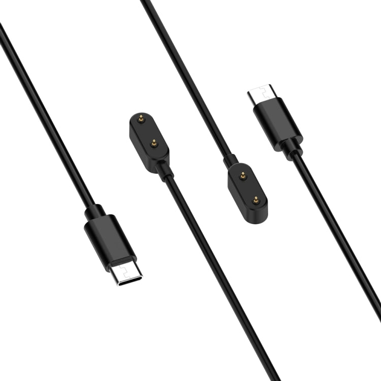 For Samsung Galaxy Fit 3 Smart Watch Charging Cable, Length: 1m, Port:USB-C / Type-C(Black) - Charger by PMC TechLife | Online Shopping South Africa | PMC TechLife