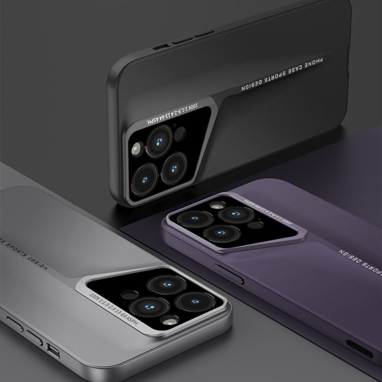 For iPhone 16 Pro GKK Blade Ultra-thin Full Coverage Phone Case(Grey) - iPhone 16 Pro Cases by GKK | Online Shopping South Africa | PMC TechLife | Buy Now Pay Later Mobicred