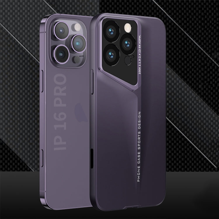 For iPhone 16 Pro GKK Blade Ultra-thin Full Coverage Phone Case(Purple) - iPhone 16 Pro Cases by GKK | Online Shopping South Africa | PMC Jewellery | Buy Now Pay Later Mobicred