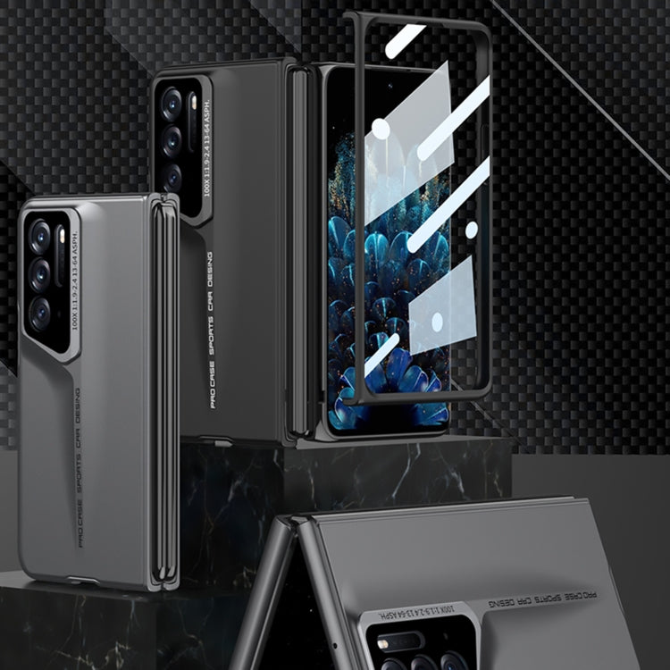 For OPPO Find N GKK Integrated Blade Ultra-thin Full Coverage Phone Case(Black) - OPPO Cases by GKK | Online Shopping South Africa | PMC TechLife | Buy Now Pay Later Mobicred