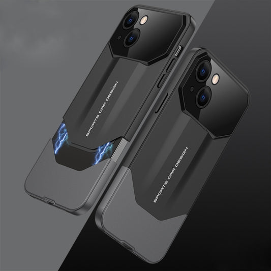 For iPhone 14 GKK Imitation Ultimate Design All-inclusive Shockproof Phone Case(Balck) - iPhone 14 Cases by GKK | Online Shopping South Africa | PMC Jewellery | Buy Now Pay Later Mobicred