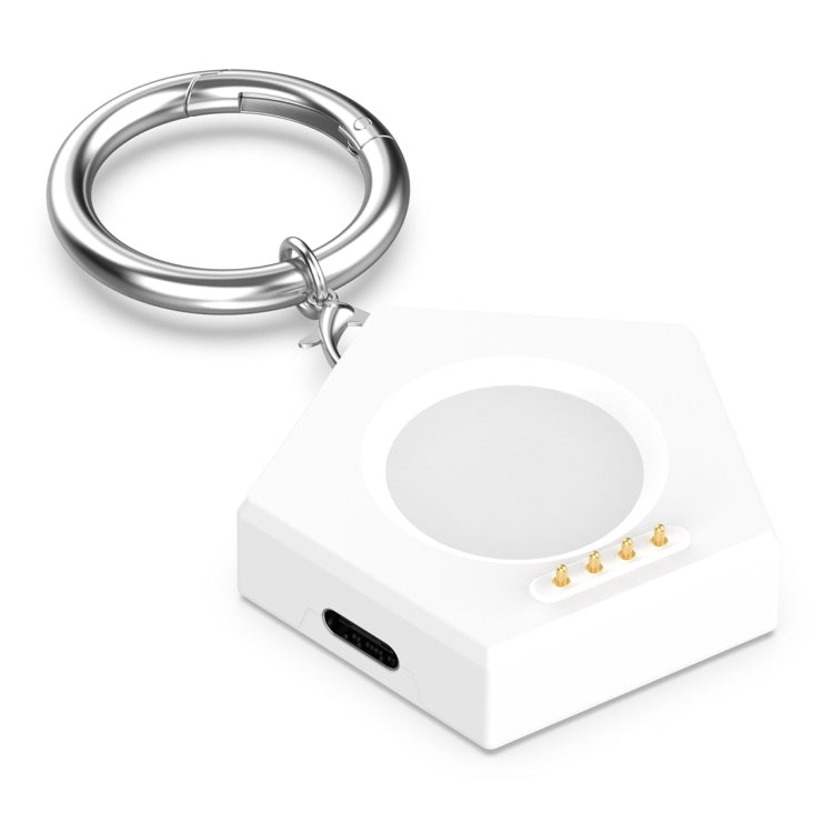 For OPPO Watch X / OnePlus Watch 2 Portable Smart Watch Charger(White) - Charger by PMC TechLife | Online Shopping South Africa | PMC TechLife | Buy Now Pay Later Mobicred