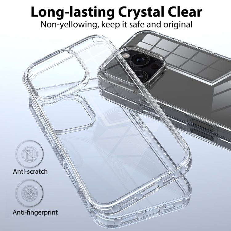 For iPhone 16 Pro Scratchproof Acrylic TPU Phone Case(Transparent) - iPhone 16 Pro Cases by PMC TechLife | Online Shopping South Africa | PMC TechLife | Buy Now Pay Later Mobicred