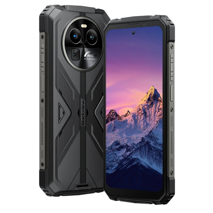 [HK Warehouse] Blackview BV8100 Rugged Phone, 8GB+256GB, 6.5 inch Android 14 MediaTek Helio G99 Octa Core up to 2.2GHz, Network: 4G, NFC, OTG(Black) - Blackview by Blackview | Online Shopping South Africa | PMC Jewellery