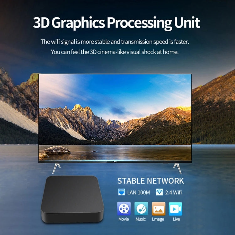 MXQ Pro RK3228A Quad-Core CPU 4K HD Network Set-Top Box, RAM:2GB+16GB(UK Plug) - RK3228A by PMC TechLife | Online Shopping South Africa | PMC TechLife | Buy Now Pay Later Mobicred