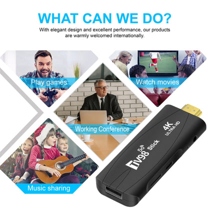 TV98 Rockchip 3228A Quad Core 4K HD Bluetooth Android TV Stick, RAM:4GB+32GB(US Plug) - Android TV Sticks by PMC Jewellery | Online Shopping South Africa | PMC Jewellery | Buy Now Pay Later Mobicred