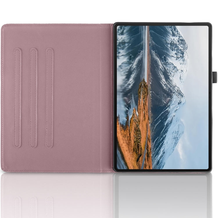 For Honor Pad X8a Tree Life Embossed Rotation Leather Tablet Case(Rose Gold) - Honor by PMC TechLife | Online Shopping South Africa | PMC TechLife | Buy Now Pay Later Mobicred